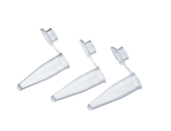 PCR tubes, 0.2 mL, individual, attached flat cap,fluorescent quantitation, 500 tubes/pack,PCR单管