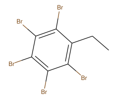 2,3,4,5,6-Pentabromoethylbenzene,2,3,4,5,6-五溴乙苯