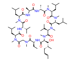 (3R,6S,9S,12R,15S,18S,21S,24S,30S,33S)-30-Ethyl-33-((1R,2R,E)-1-hydroxy-2-methylhex-4-en-1-yl)-6,9,18,24-tetraisobutyl-3,21-diisopropyl-1,4,7,10,12,15,19,25,28-nonamethyl-1,4,7,10,13,16,19,22,25,28,31,(3R,6S,9S,12R,15S,18S,21S,24S,30S,33S)-30-乙基-33-((1R,2R,E)-1-羟基-2-甲基己基-4-烯-1-基)-6,9,18,24-四异丁基-3,21-