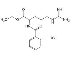 Nα-Benzoyl-L-arginine ethyl ester hydrochloride, 98%,Nα-苯甲酰-L-精氨酸乙酯盐酸盐