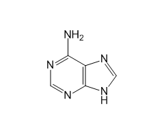 Adenine, 99.5%, a purine derivative and a nucleobase with a variety of roles in biochemistry,腺嘌呤