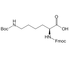 N<sup>α</sup>-Fmoc-N<sup>ε</sup>-Boc-L-lysine, 98%,N<sup>α</sup>-Fmoc-N<sup>ε</sup>-Boc-L-赖氨酸