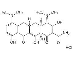 Minocycline hydrochloride, 98%,盐酸咪诺环素