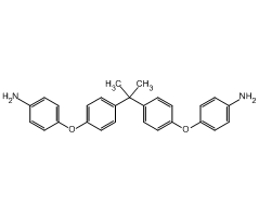 2,2-Bis[4-(4-aminophenoxy)phenyl]propane, 98%,2,2-双[4-(4-氨基苯氧基)苯基]丙烷