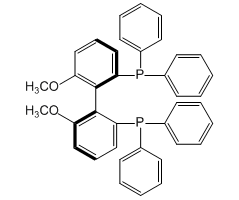 (R)-(+)-2,2'-Bis(diphenylphosphino)-6,6'-dimethoxy-1,1'-biphenyl, min. 97%  (R)-MeO-BIPHEP,(+)-2,2'-双（二苯基膦）-6,6'-二甲氧基- 1，1'-联苯